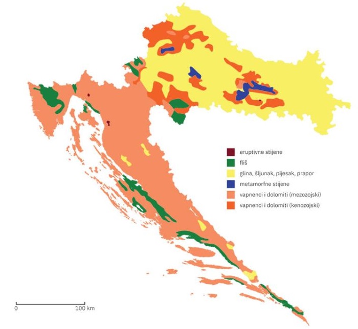 geološki razvoj hrvatske